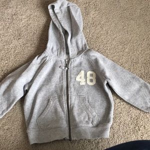 Toddler zip hoodie